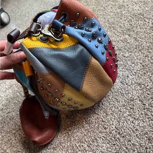 Ameri Leather Genuine Leather small sinch bag